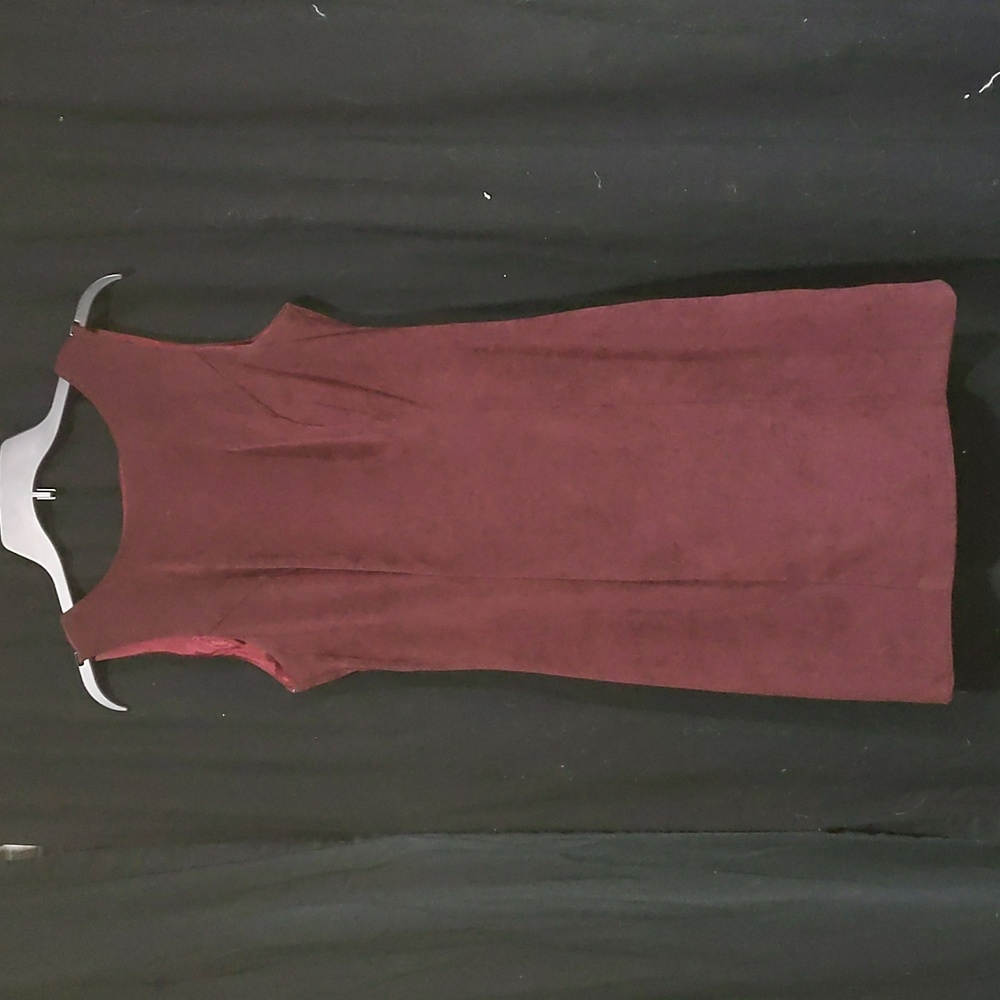Vintage 90s Be Smart Burgundy Dress
